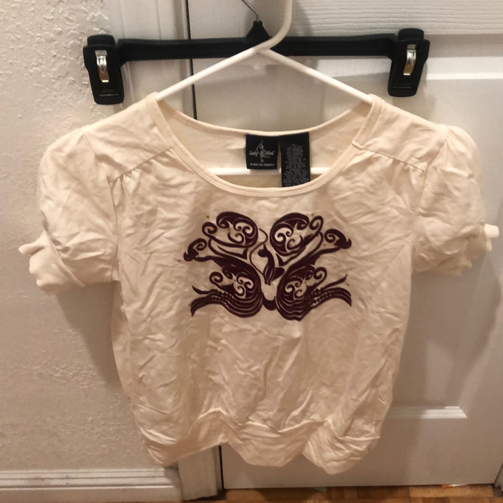 Baby Phat top- cream